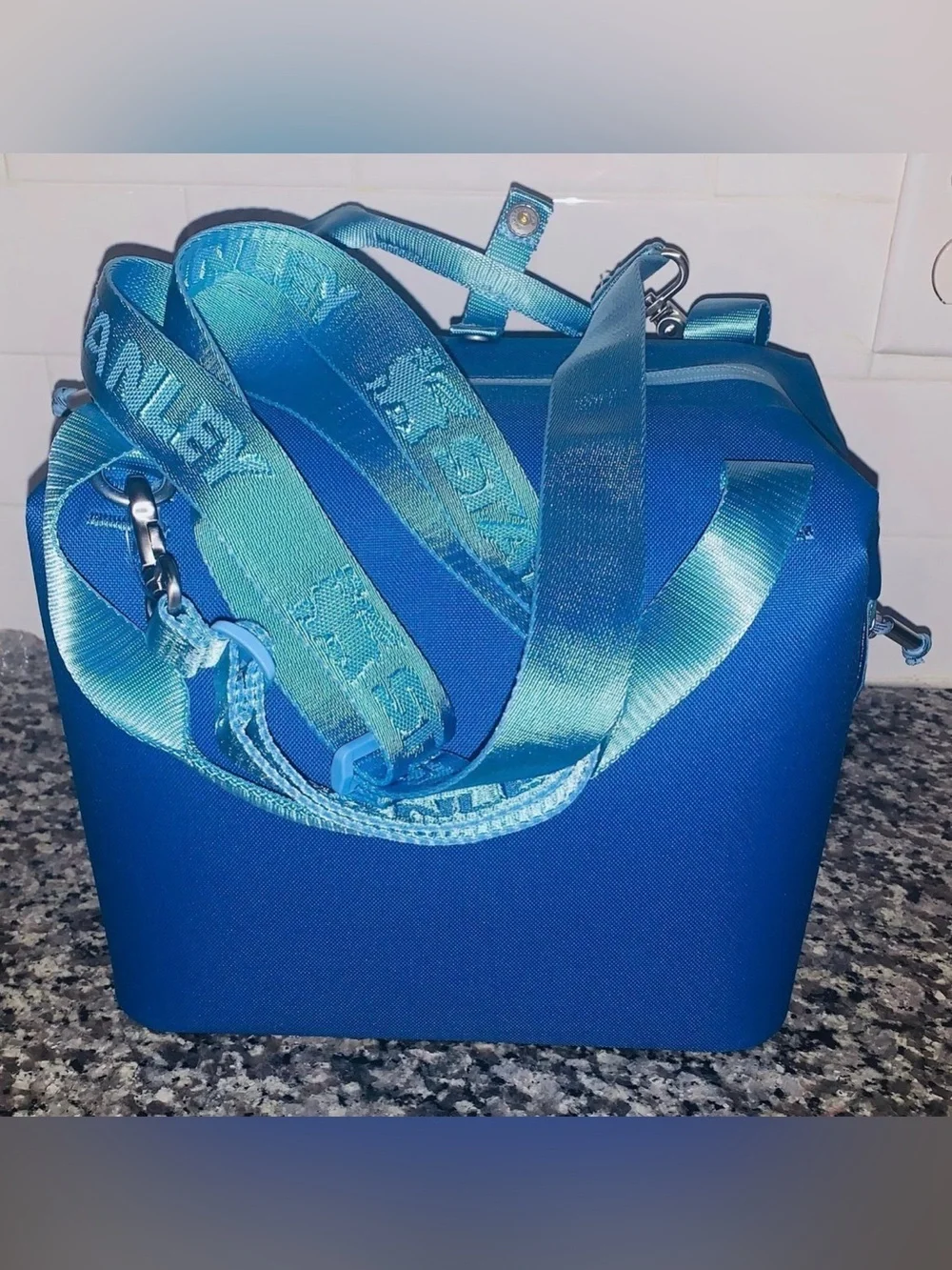 Stanley✨💙⭐️ Blue Julienne Mini Cooler - Picture 2 of 4